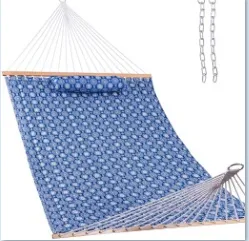 12 FT Large Double Reversible Quilted Hammock