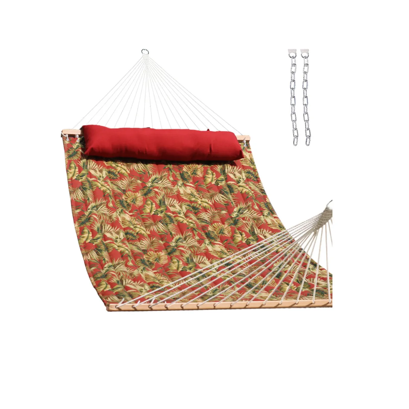 12 FT Large Double Reversible Quilted Hammock