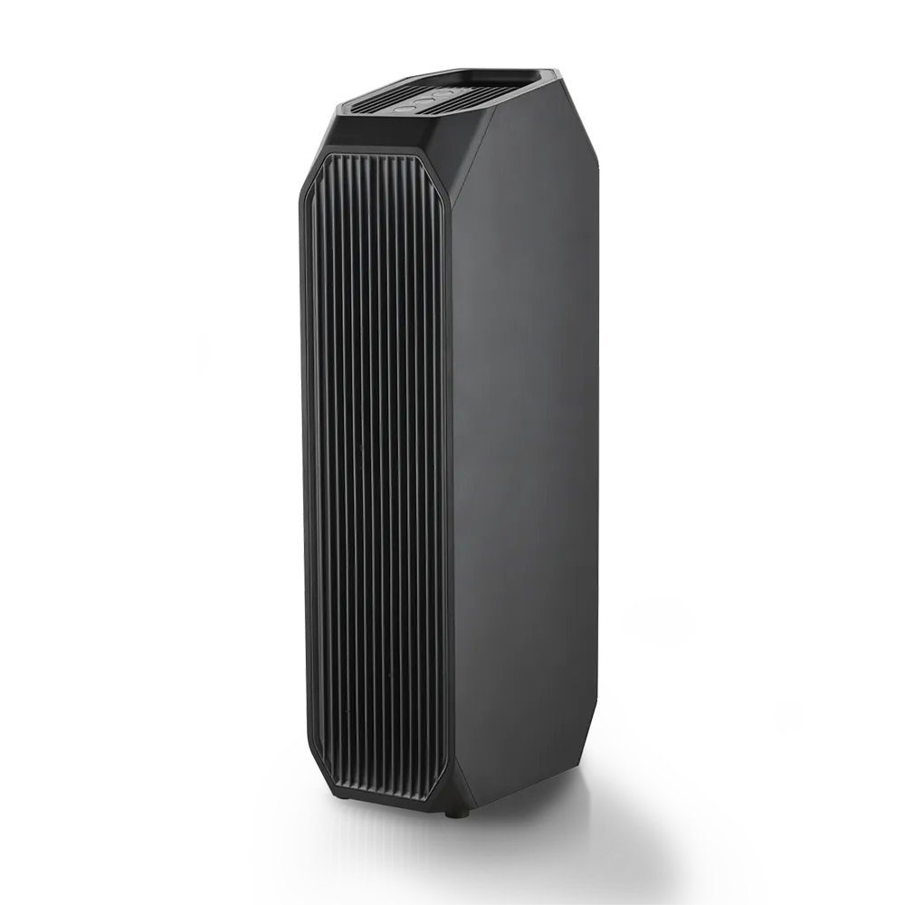 3-in-1 Air Purifier with UVA LED Light, HEPA and Activated Carbon Filters