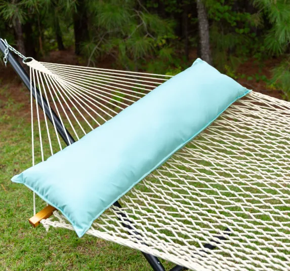 52" Long Hammock Pillow - Sunbrella® Canvas Glacier