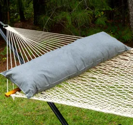 52" Long Hammock Pillow - Sunbrella® Cast Slate