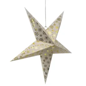 75 cm LED Hanging Paper Star Lantern