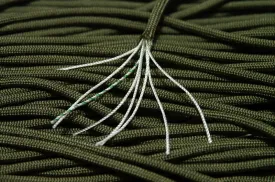 8 Strand 550 Paracord - Olive Drab - 100' Hank