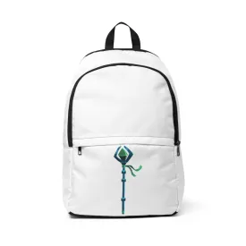 Blue Staff Unisex Fabric Backpack