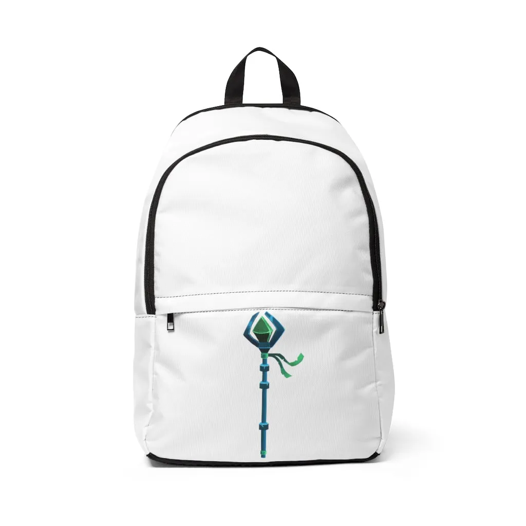 Blue Staff Unisex Fabric Backpack