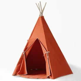 Children's Orange Indoor Teepee Tent