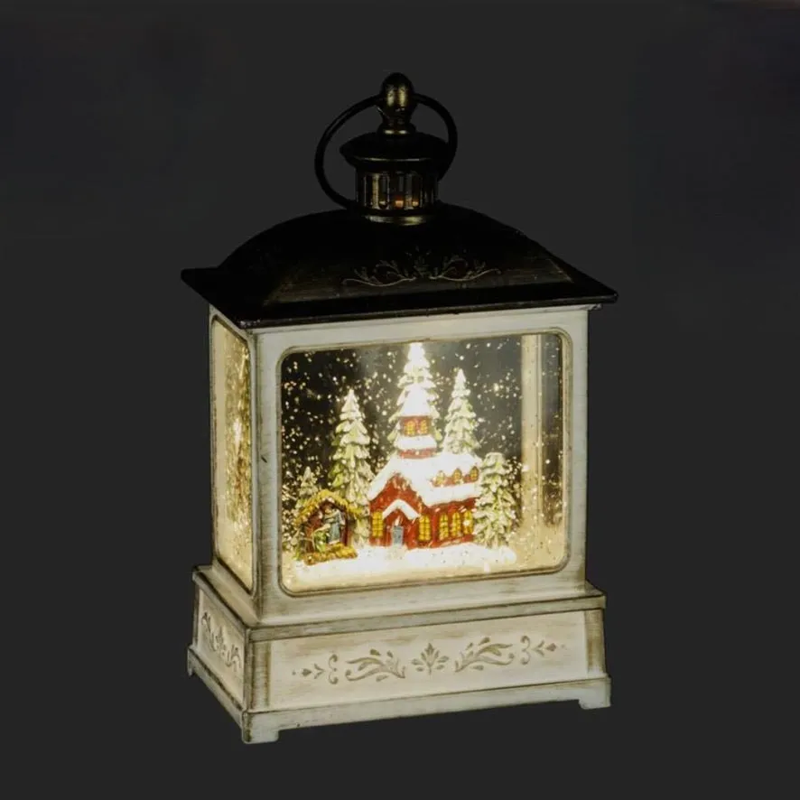 Church with Perpetual Snow Lantern