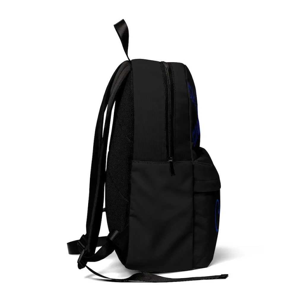 Crowgodshi Designer-X Backpack, DUKE BLUE LOGO