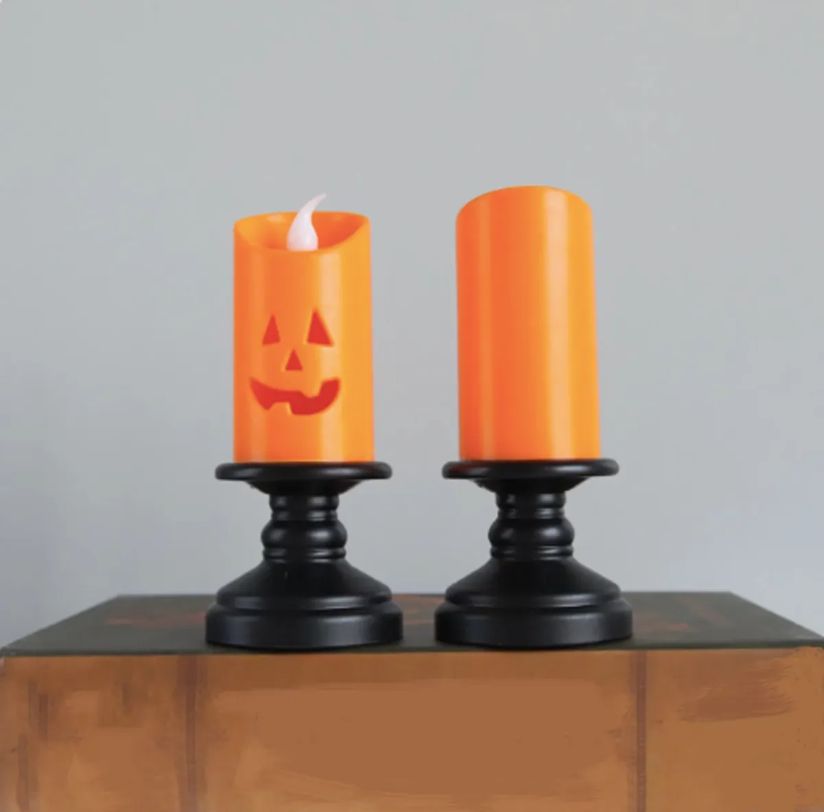 Halloween Pumpkin Skull Mini Lanterns, Hanging Lantern for Halloween Decorations