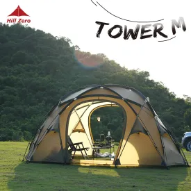 Hill Zero Tower M Geodesic 6 Person Large Dome Hot Tent With Stove Jack Winter Season Freestanding Tent