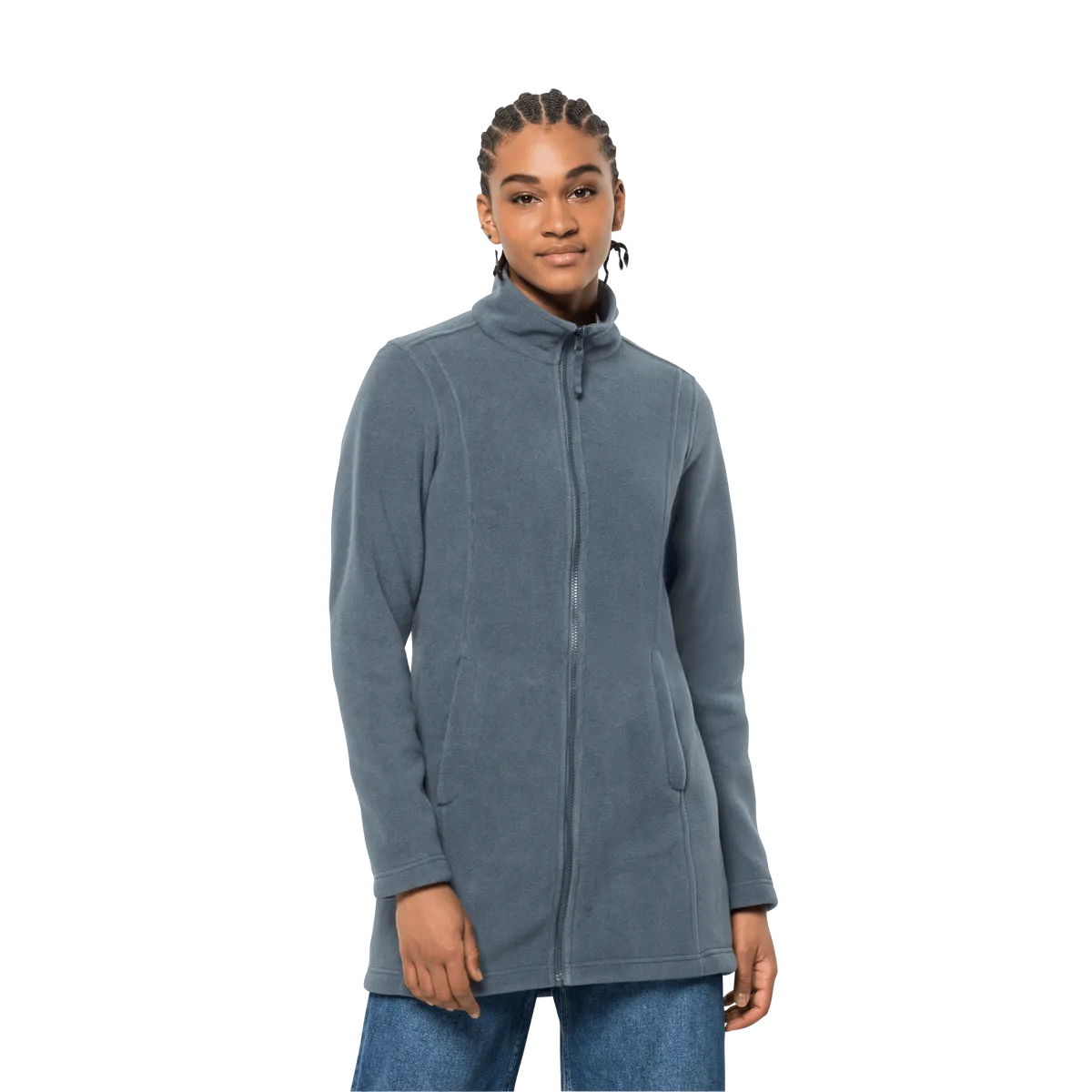 Jack Wolfskin Ottawa 3 in 1 Womens Waterproof Coat- Slate Blue