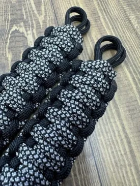 Krawlergrips Silver Diamonds Paracord Grab Handle