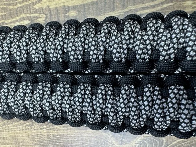 Krawlergrips Silver Diamonds Paracord Grab Handle