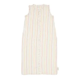 Little Dutch Sleeping bag Summer Cotton 90cm | Vintage Sunny Stripes