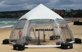 MEGA Dome - Stretch Tent Truss Stage