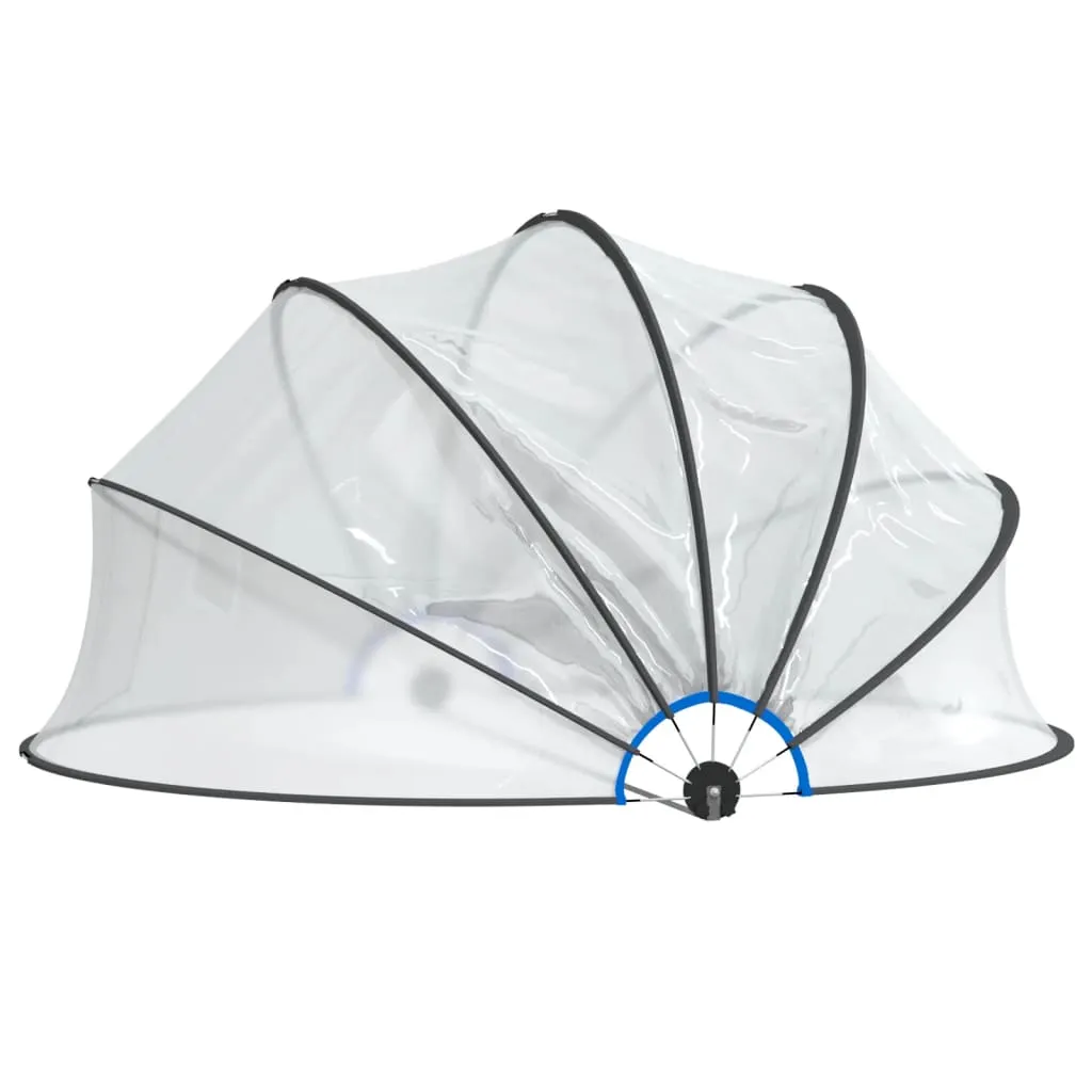 Pool Dome Round 376x188 cm PVC