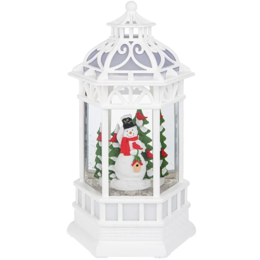 Snowman Gazebo Perpetual Snow Lantern