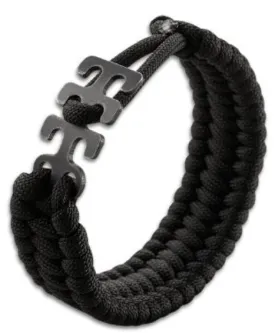 Stokes Adjustable Paracord Bracelet Blac