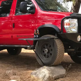 Tailgater Tire Table Large Aluminum Camping Table