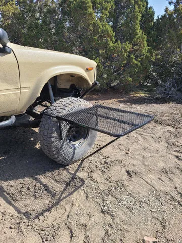 Tailgater Tire Table Large Aluminum Camping Table