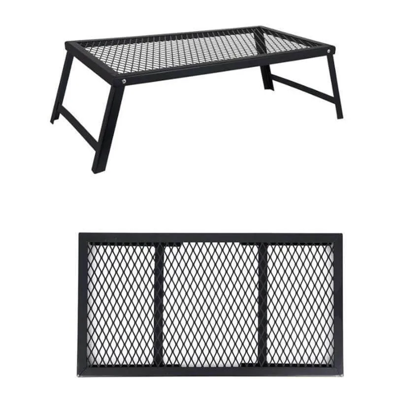 Ultra-light Outdoor Portable Folding Grill Net Table