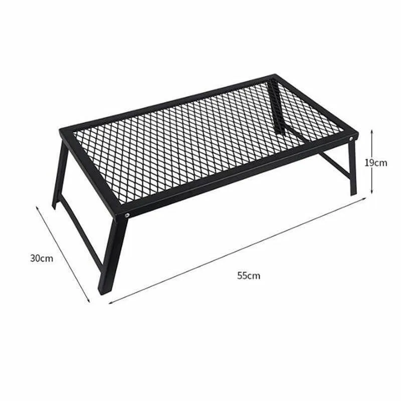 Ultra-light Outdoor Portable Folding Grill Net Table