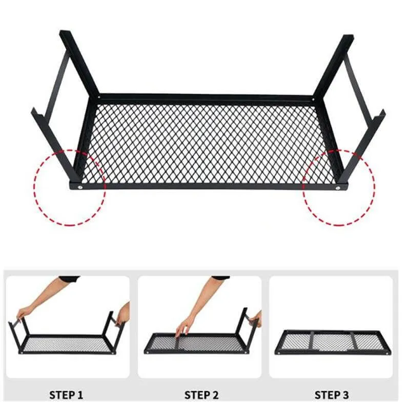 Ultra-light Outdoor Portable Folding Grill Net Table