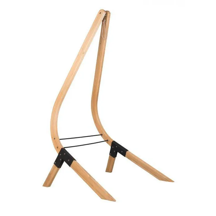 Vela Hammock Stand , Spruce Wood, for La Siesta Basic Hammock Chairs - Caramel