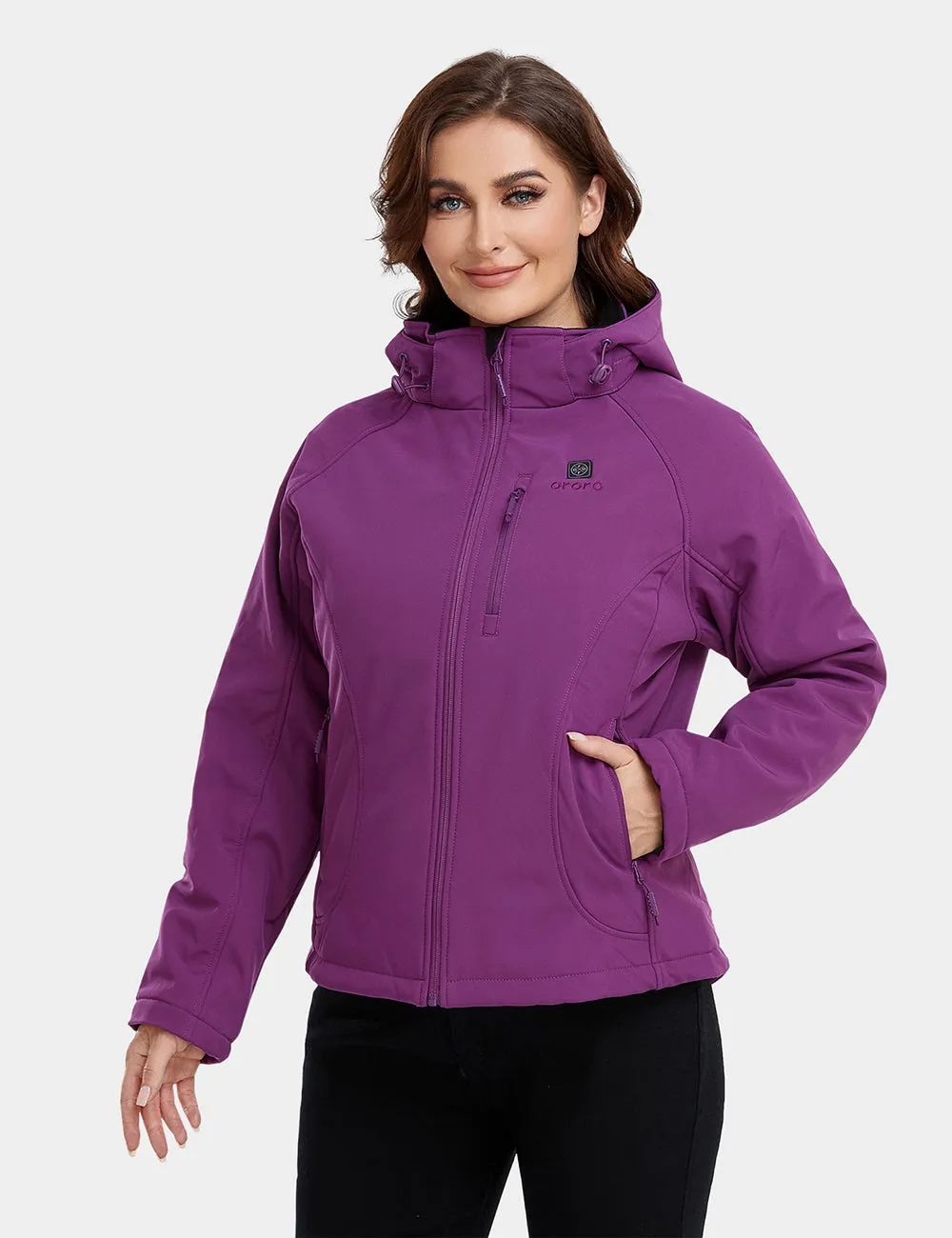 Women's Classic Heated Jacket - Purple