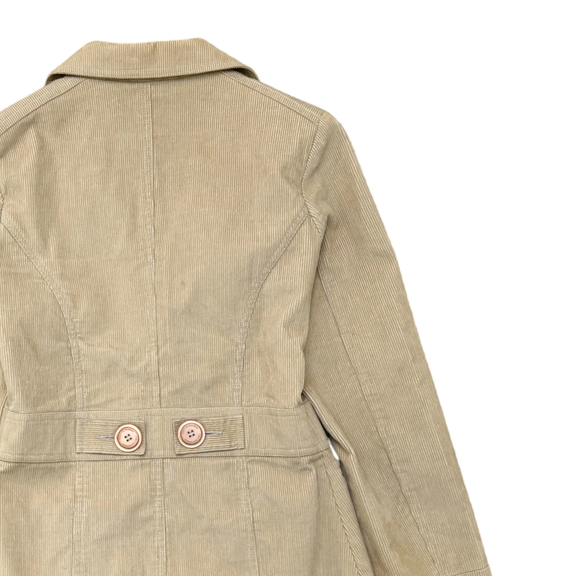 Women's Corduroy Jacket Beige Size S