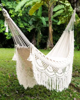 Woven Luxury Crochet Hammock | CRISTINA